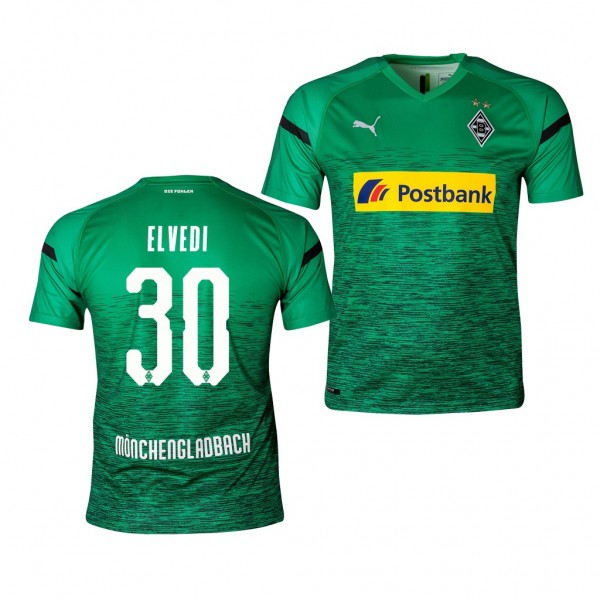 Men's Third Borussia Monchengladbach Nico Elvedi Jersey