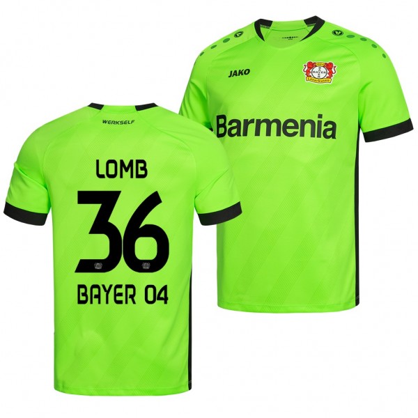 Men's Niklas Lomb Bayer Leverkusen Jersey Goalkeeper 19-20 Jako