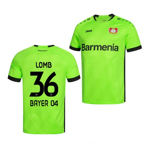 Men's Niklas Lomb Bayer Leverkusen Jersey Goalkeeper 19-20 Jako Business