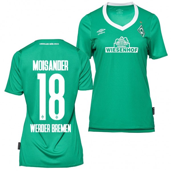 Women's Werder Bremen Niklas Moisander Home Jersey