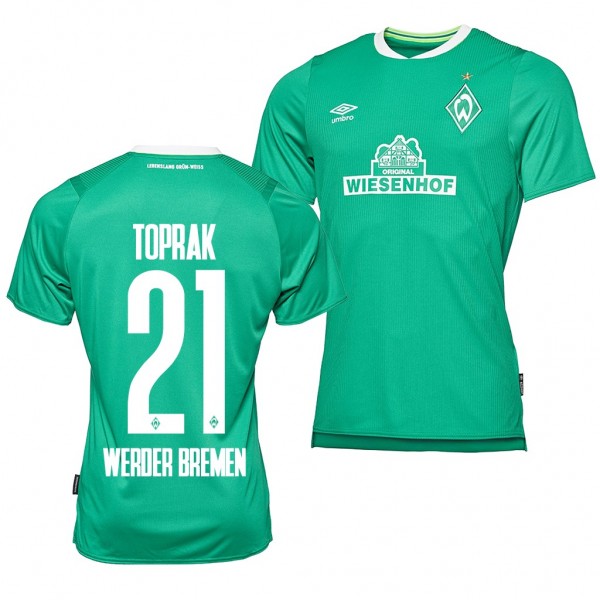 Men's Werder Bremen Omer Toprak Home Jersey