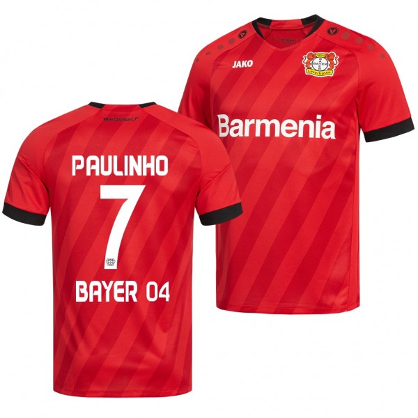 Men's Bayer Leverkusen Paulinho Home Jersey