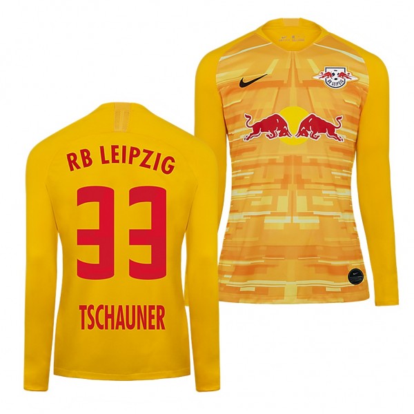 Men's RB Leipzig Philipp Tschauner Jersey Goalkeeper 19-20 Nike