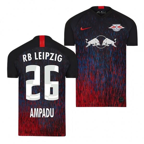 Men's RB Leipzig Ethan Ampadu Jersey Champions League 19-20 Short Sleeve Nike