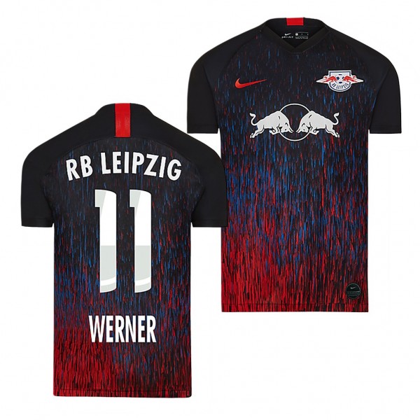 Men's RB Leipzig Timo Werner Jersey Champions League 19-20 Short Sleeve Nike