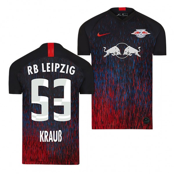 Men's RB Leipzig Tom Krauss Jersey Champions League 19-20 Short Sleeve Nike