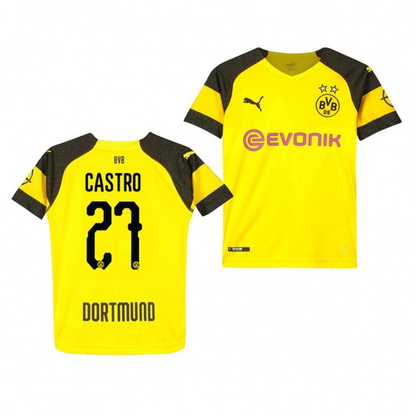 Youth Borussia Dortmund GonzaLoicastro Replica Home Jersey