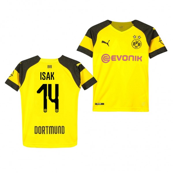 Women's Borussia Dortmund Alexander Isak Replica Youth Home Jersey