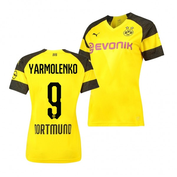Women's Borussia Dortmund Andriy Yarmolenko Replica Jersey