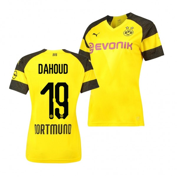 Women's Borussia Dortmund Mahmoud Dahoud Replica Jersey