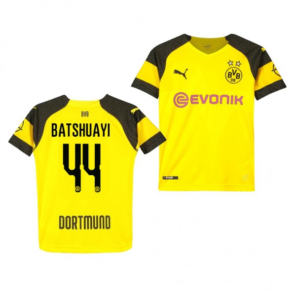 Youth Borussia Dortmund Michy Batshuayi Replica Home Jersey
