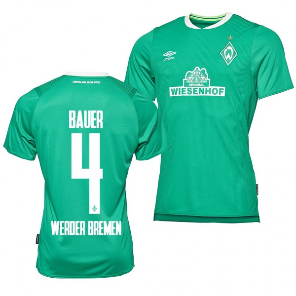 Men's Werder Bremen Robert Bauer Home Jersey