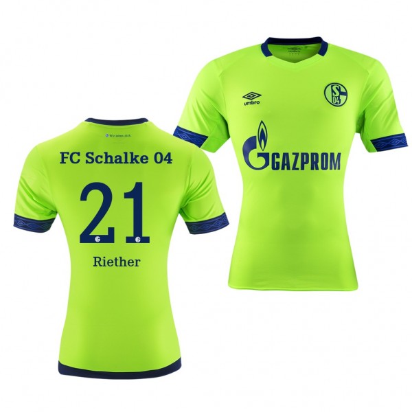 Men's Third Schalke 04 Sascha Riether Jersey