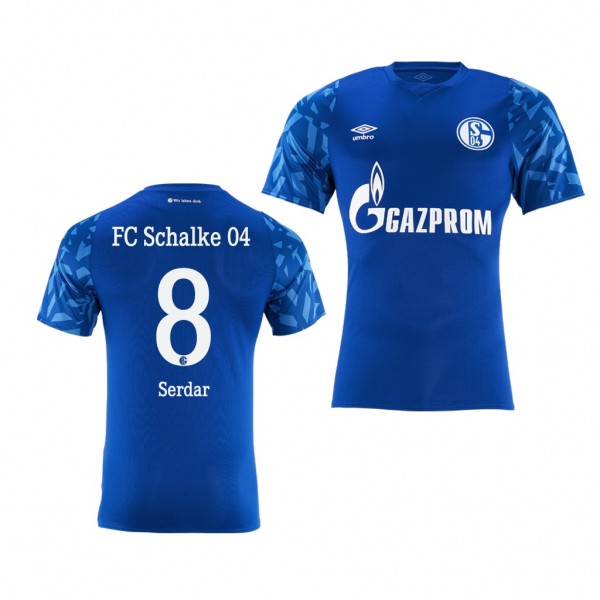 Men's Schalke 04 Suat Serdar 19-20 Home Jersey