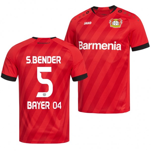 Men's Bayer Leverkusen Sven Bender Home Jersey
