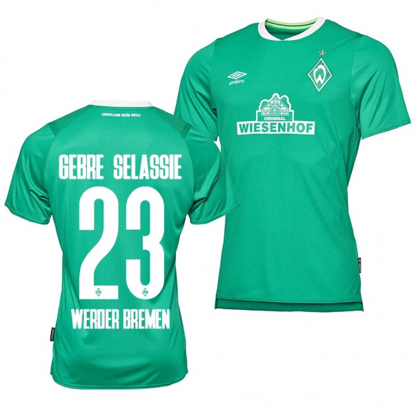 Men's Werder Bremen Theodor Gebre Selassie Home Jersey