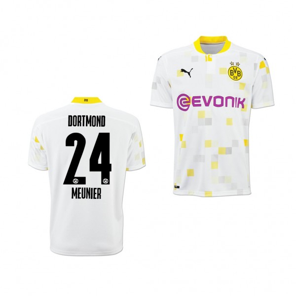 Men's Thomas Meunier Borussia Dortmund Third Jersey White