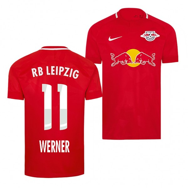 Men's RB Leipzig Timo Werner Jersey Fourth 19-20 Nike