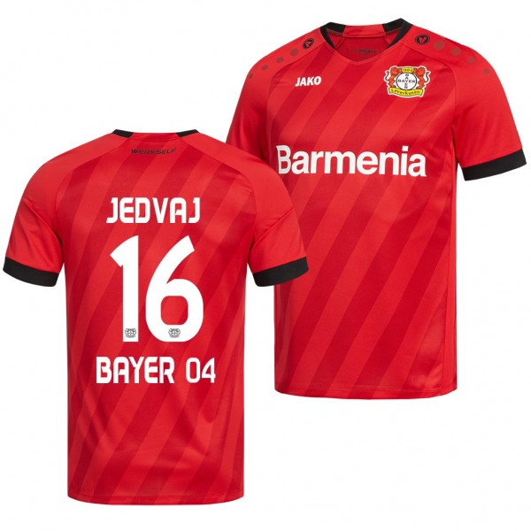 Men's Bayer Leverkusen Tin Jedvaj Home Jersey