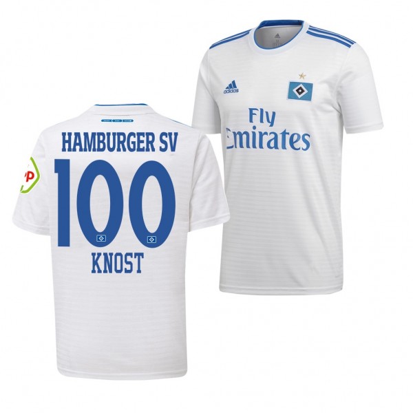 Men's Hamburger SV #100 Tobias Knost Jersey