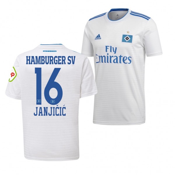 Men's Hamburger SV #16 Vasilije Janjicic Jersey