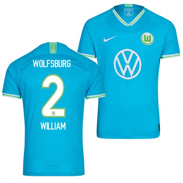 Men's VfL Wolfsburg William Away Jersey 19-20 Blue