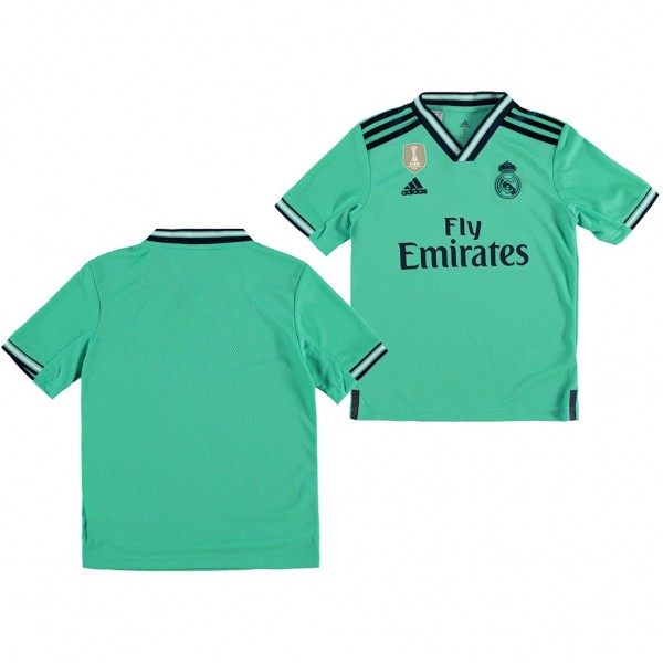 Men's Real Madrid 19-20 Third Green Jersey Business