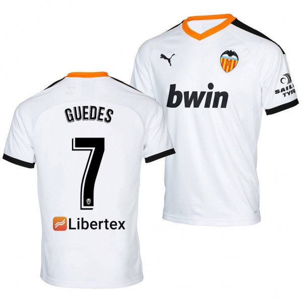 Men's Valencia Gonzalo Guedes Home Jersey