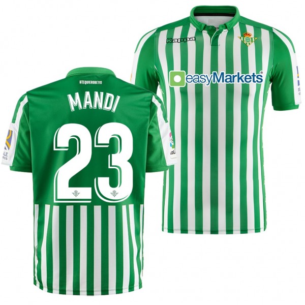 Men's Aissa Mandi Real Betis Home Jersey 19-20