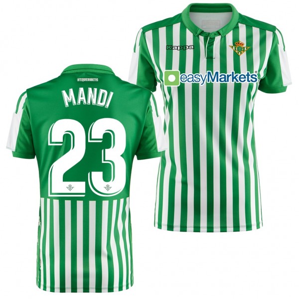 Women's Aissa Mandi Real Betis Home Jersey 19-20