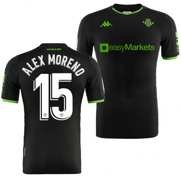 Men's Alex Moreno Real Betis Away Jersey 19-20
