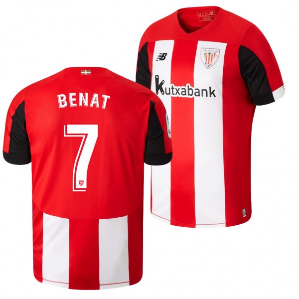 Men's Athletic Bilbao Benat Etxebarria Midfielder 19-20 Home Jersey