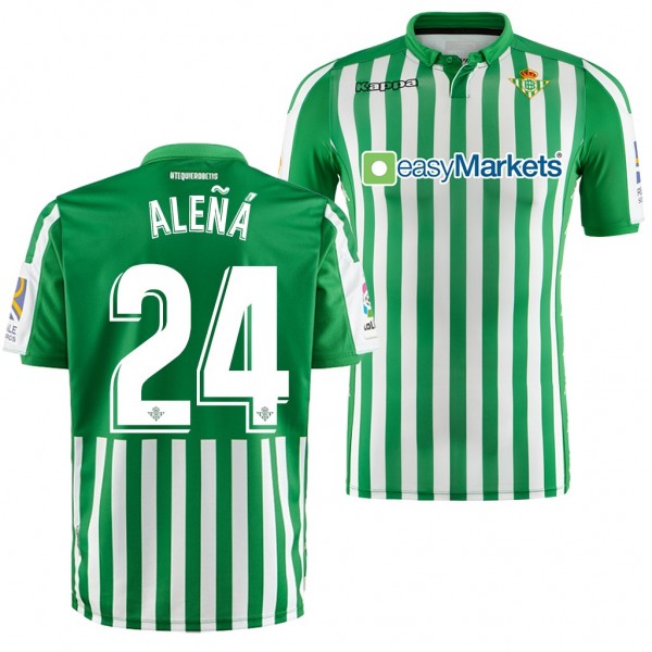 Men's Carles Alena Real Betis Home Jersey 19-20