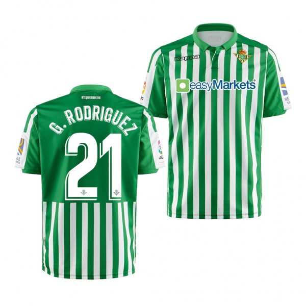 Youth Guido Rodriguez Real Betis Home Jersey 19-20
