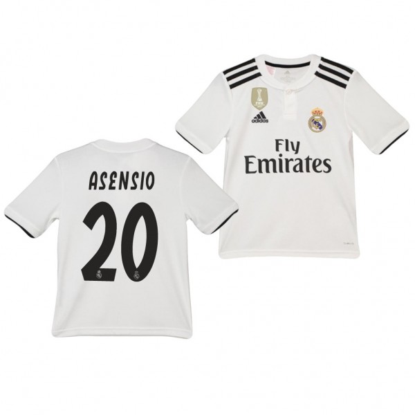 Youth Real Madrid Marco Asensio Home Official Jersey