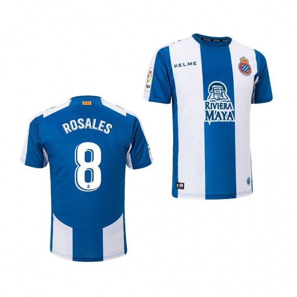 Youth RCD Espanyol Roberto Rosales Home Jersey