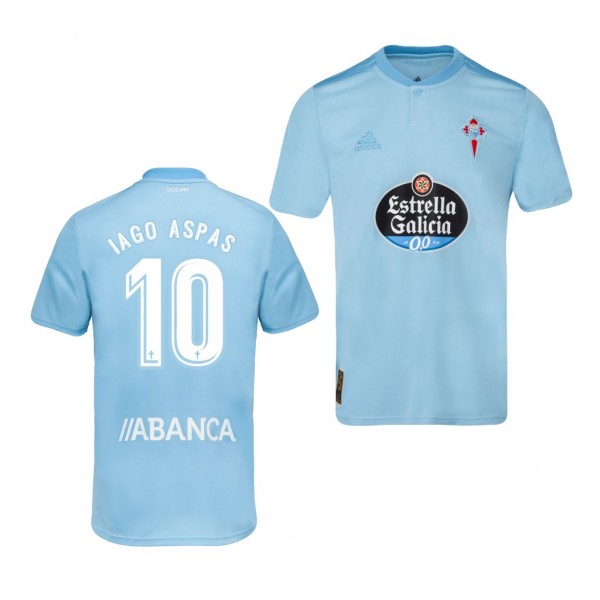 Men's Celta De Vigo #10 Iago Aspas Jersey