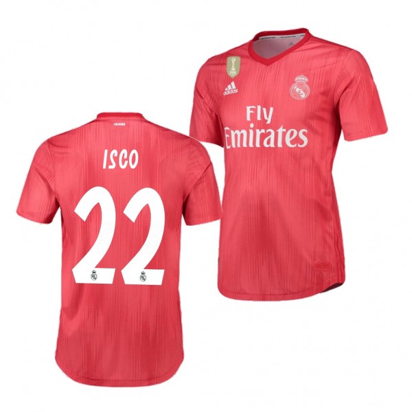 Men's Third Real Madrid Isco Red Jersey