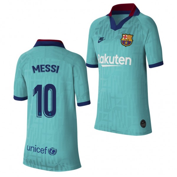 Youth Lionel Messi Barcelona Stadium Alternate Jersey