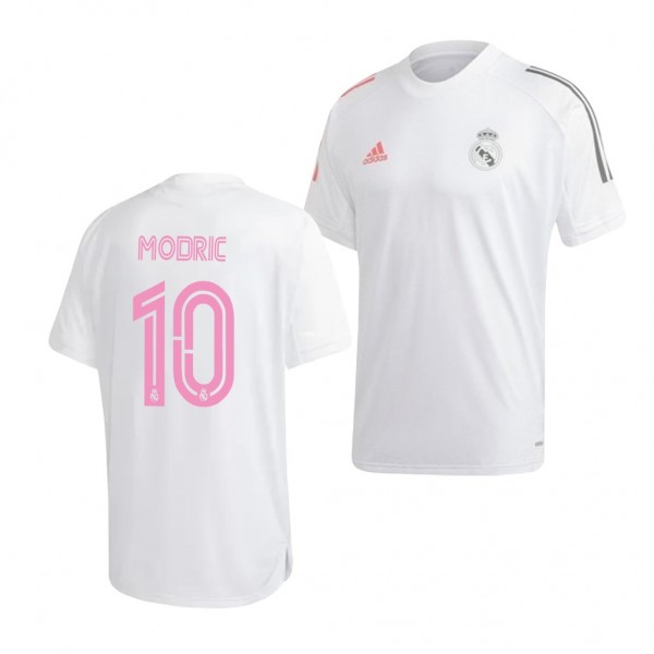 Men's Luka Modric Real Madrid Training Jersey White