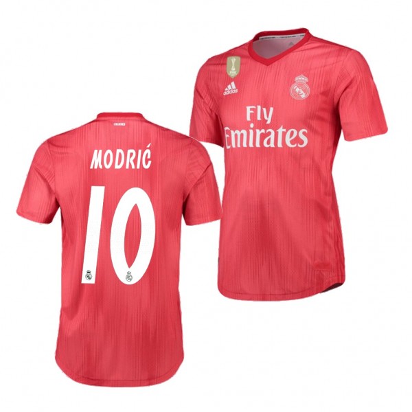 Men's Third Real Madrid Luka Modric Red Jersey