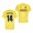 Men's Manu Trigueros Villarreal Home Jersey Yellow 2020-21 Replica
