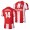 Men's Marcos Llorente Atletico De Madrid 2021-22 Home Jersey Red Replica