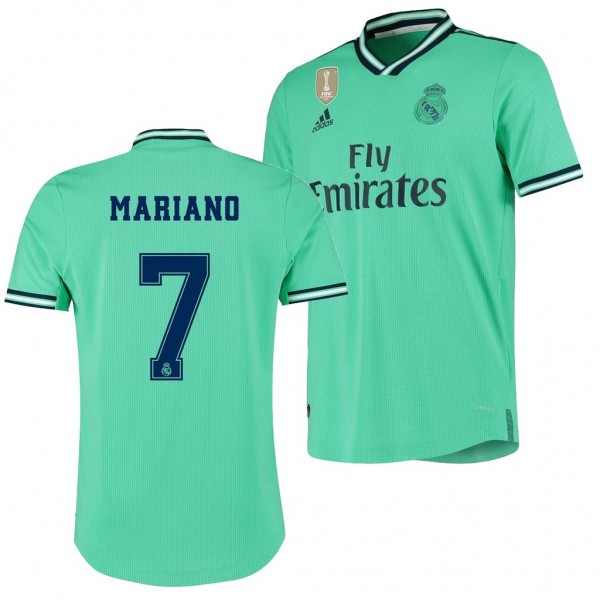 Men's Real Madrid Mariano 19-20 Third Green Jersey