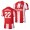 Men's Mario Hermoso Atletico De Madrid 2021-22 Home Jersey Red Replica