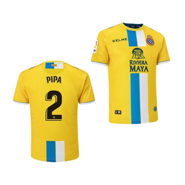 Men's Third RCD Espanyol Pipa Jersey Yellow