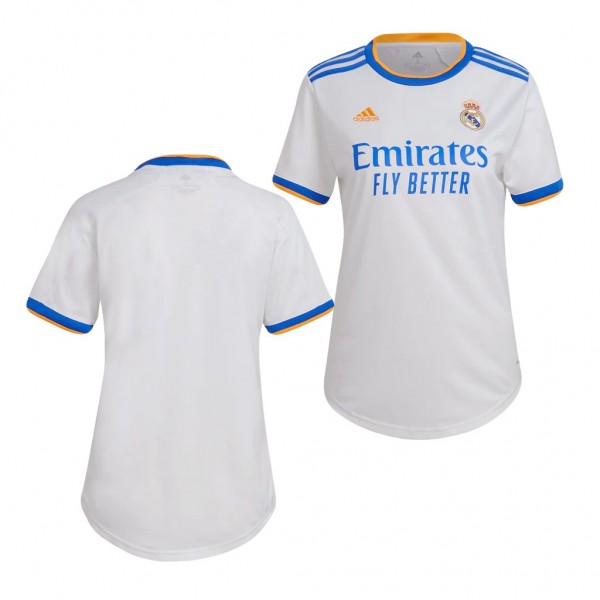 Women's Jersey Real Madrid Home White Replica 2021