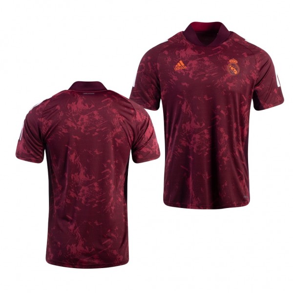 Men's Real Madrid Training Jersey Red 2020-21