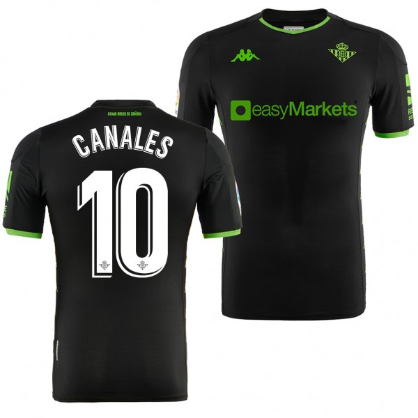 Men's Sergio Canales Real Betis Away Jersey 19-20