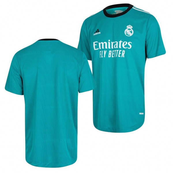 Men's Jersey Real Madrid Third Green 2021-22 Authentic